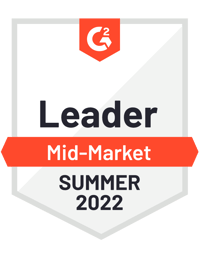 Employee Engagement | Leader | Mid-Market | MM | Summer | 2022 | G2 Crowd | G2 | TINYpulse